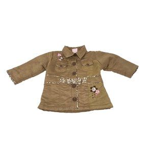 Baby Girl's Tan Jacket‎ - Size 24 Month